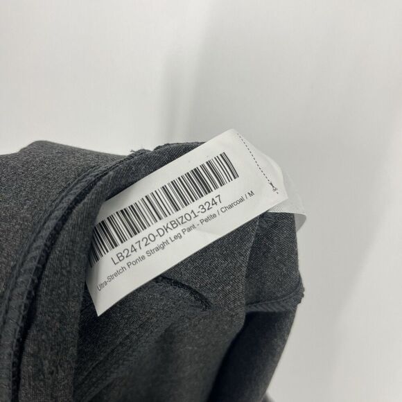 Quince Pants Size Medium Womens Charcoal Ultra Stretch Ponte Straight Leg Career - Picture 8 of 8